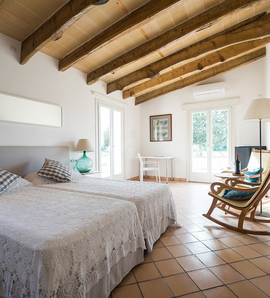 Estancia entre olivos y viñedos Habitación de Can Feliu